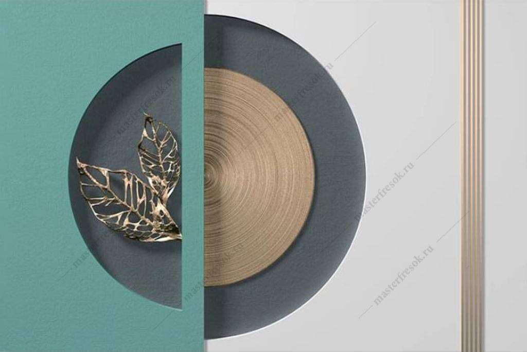 Фотообои в интерьере филигрань листочек элемент  16-072 фото