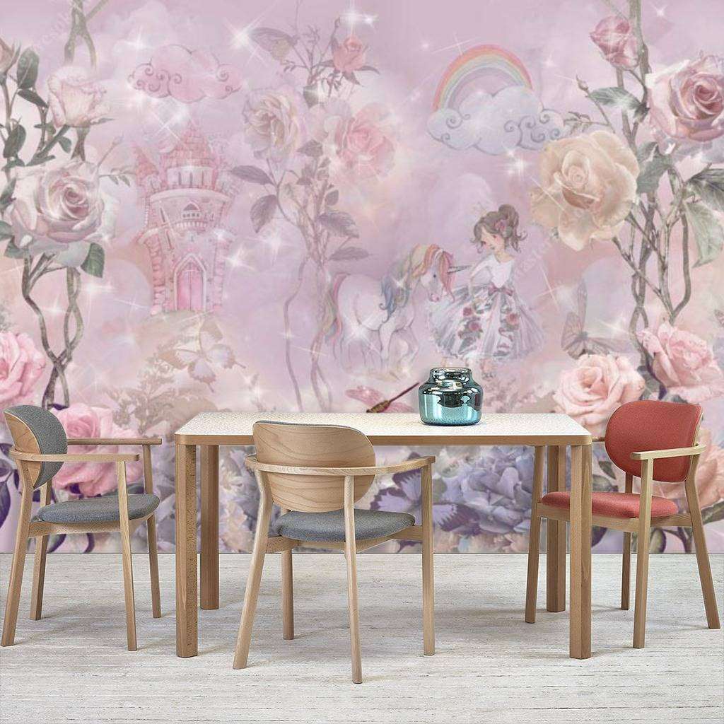 Фотообои в интерьере волшебный мир  13-127 фото