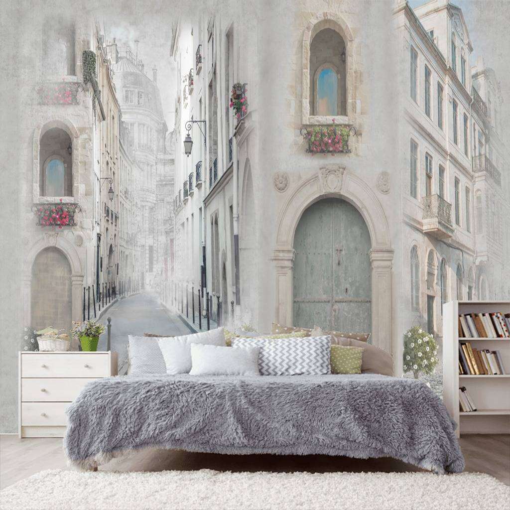 Фотообои в интерьере улочки венеции  13-191 фото