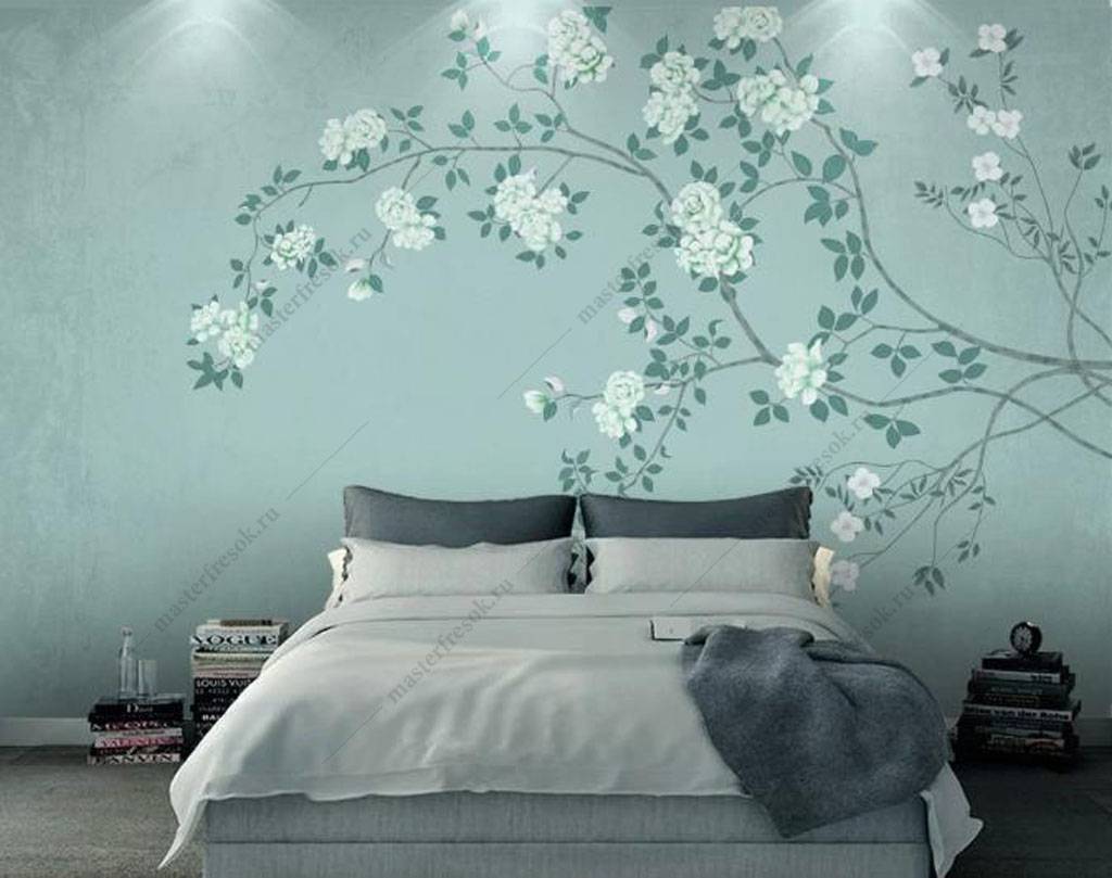 Фотообои Шинуазри магнолия  15-962