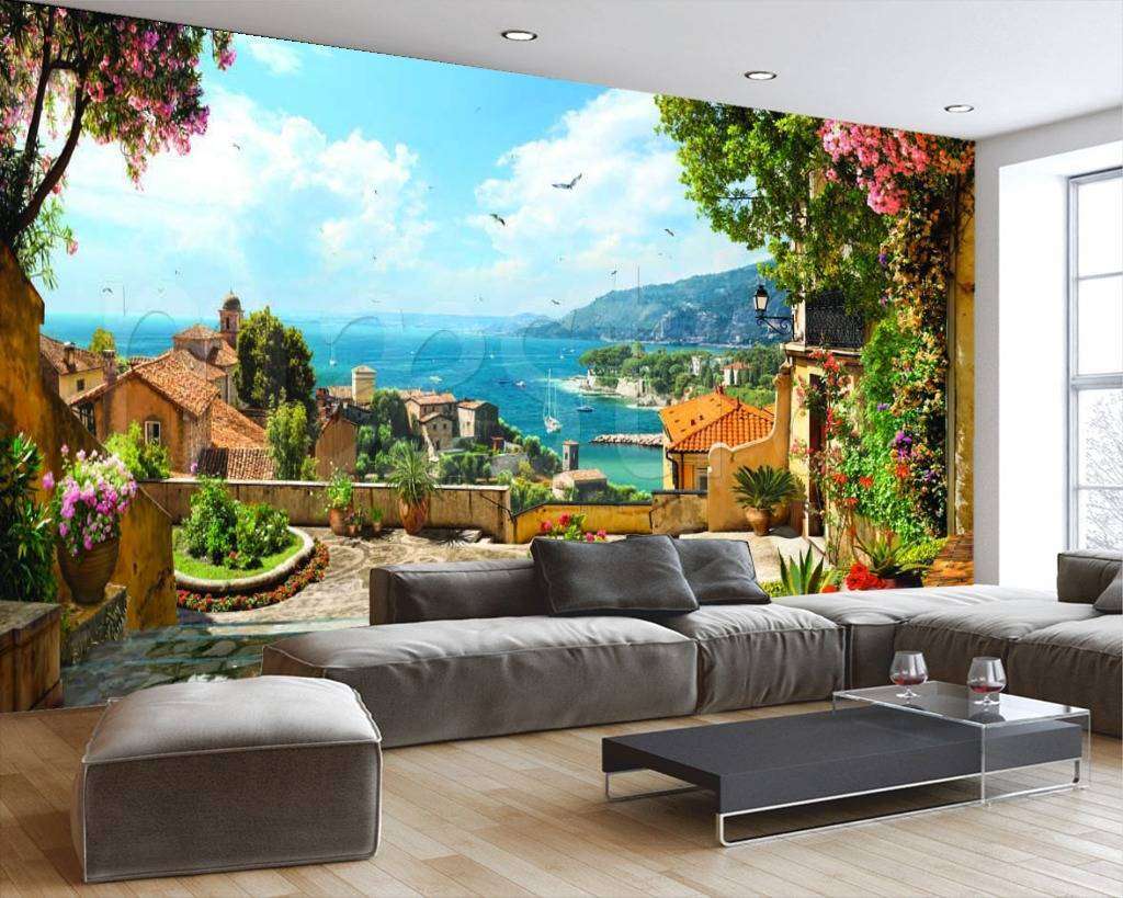 Фотообои Южный дворик  11-017