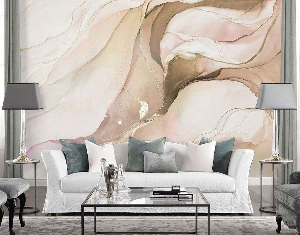 Фотообои в интерьере fluid art 11  9-1947 фото