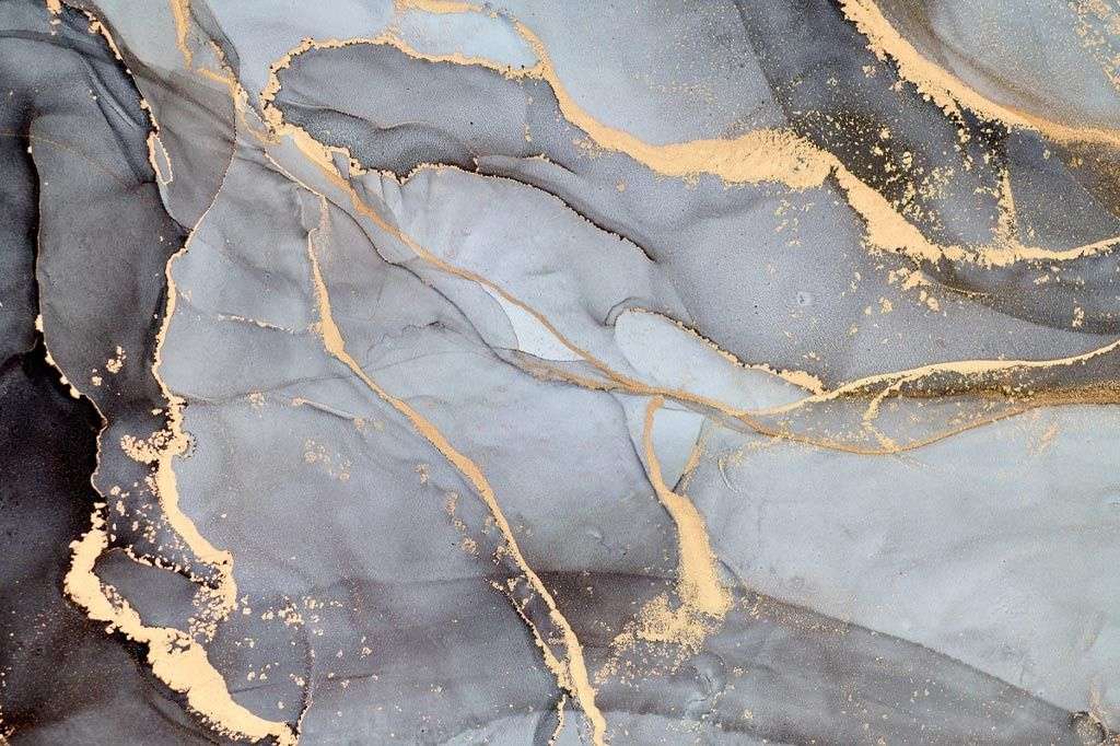 Фотообои в интерьере мрамор серый светлый  9-2052 фото