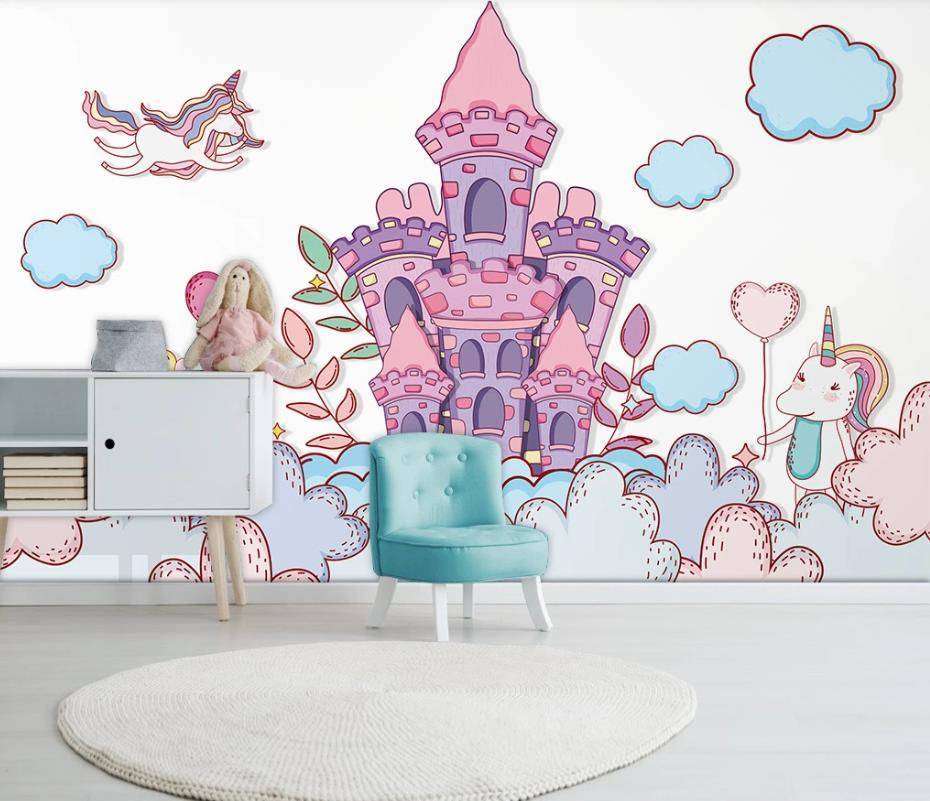 Фотообои в интерьере замок волшебный  15-342 фото