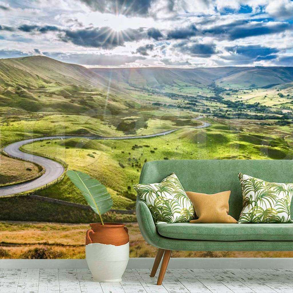 Фотообои Англия дорога  9-610