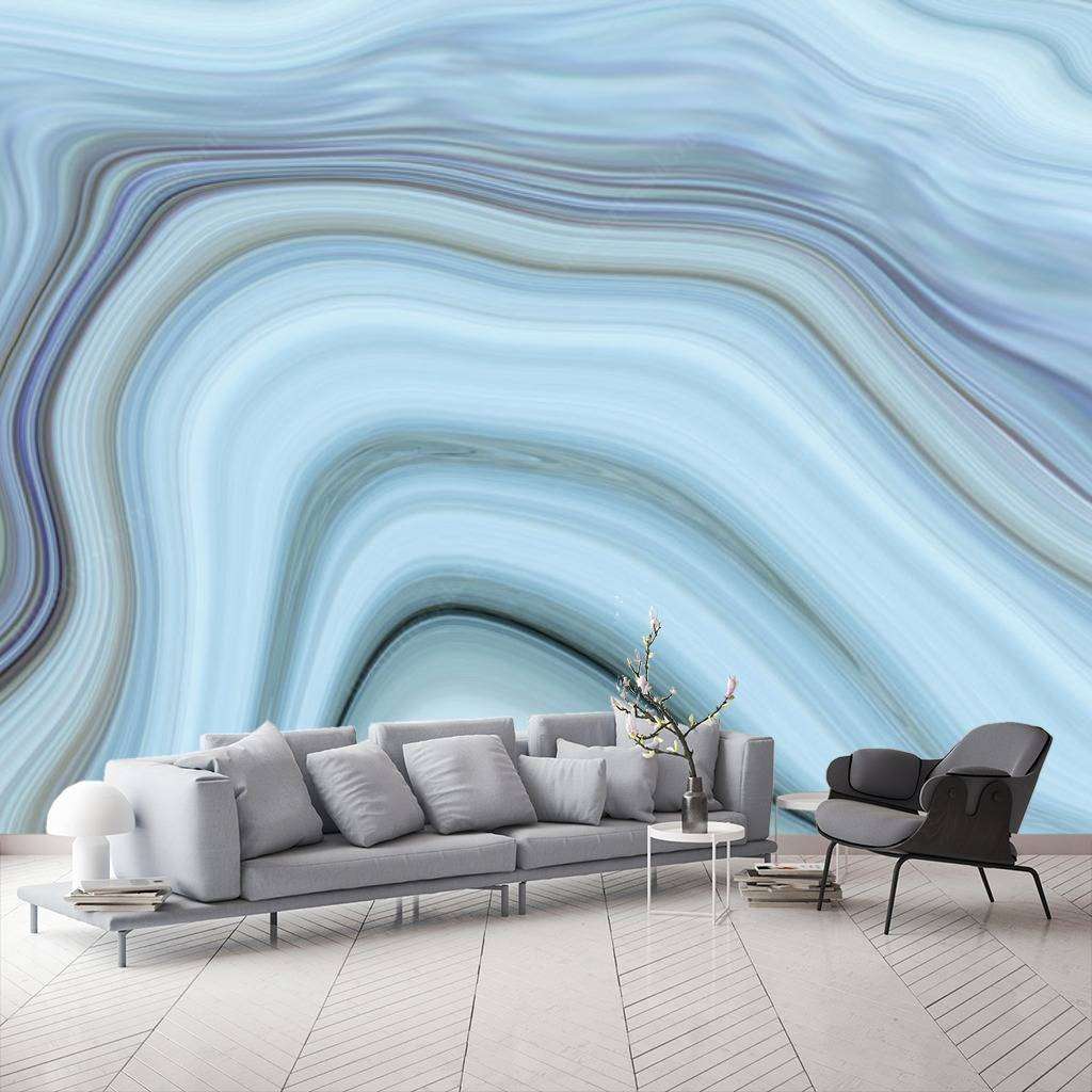 Фотообои Флюид Арт - срез аметиста  9-938