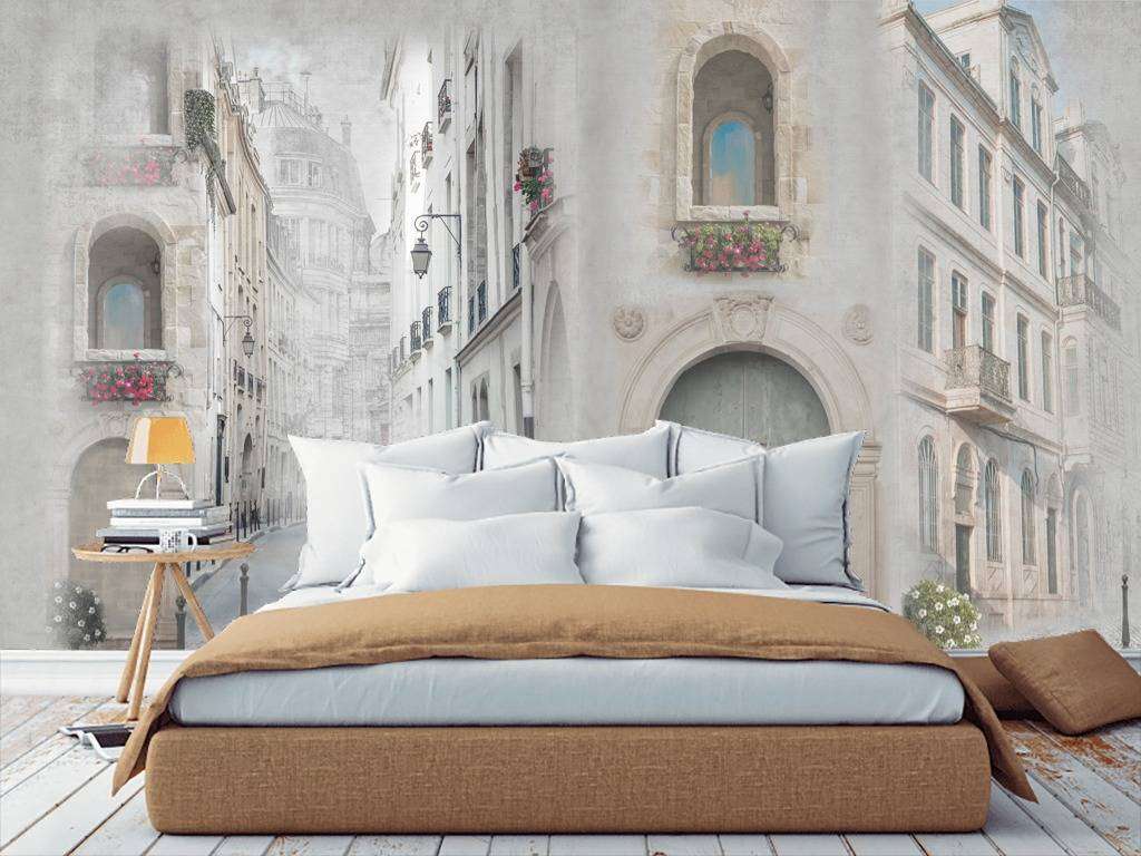 Фотообои в интерьере улочки венеции  13-191 фото