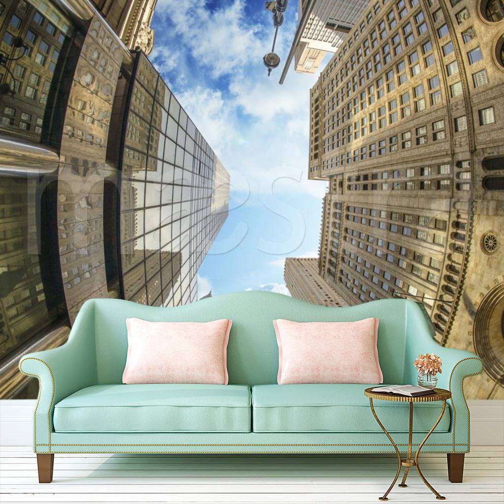 Фотообои 3д высотки Нью Йорка  9-805