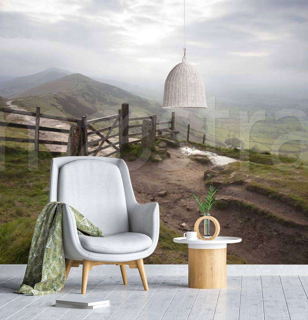 Фотообои Англия туманная  9-600