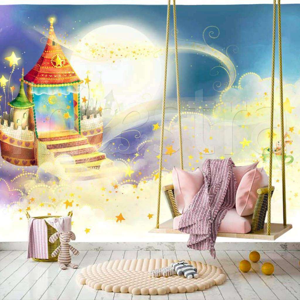 Фотообои Бесшовные обои на стену:  Сказочный домик. Артикул: 4-407  