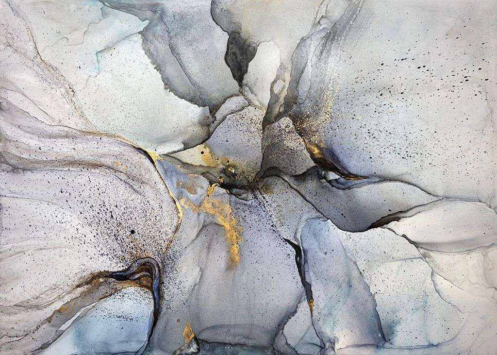 Фотообои в интерьере fluid art 7  9-1943 фото