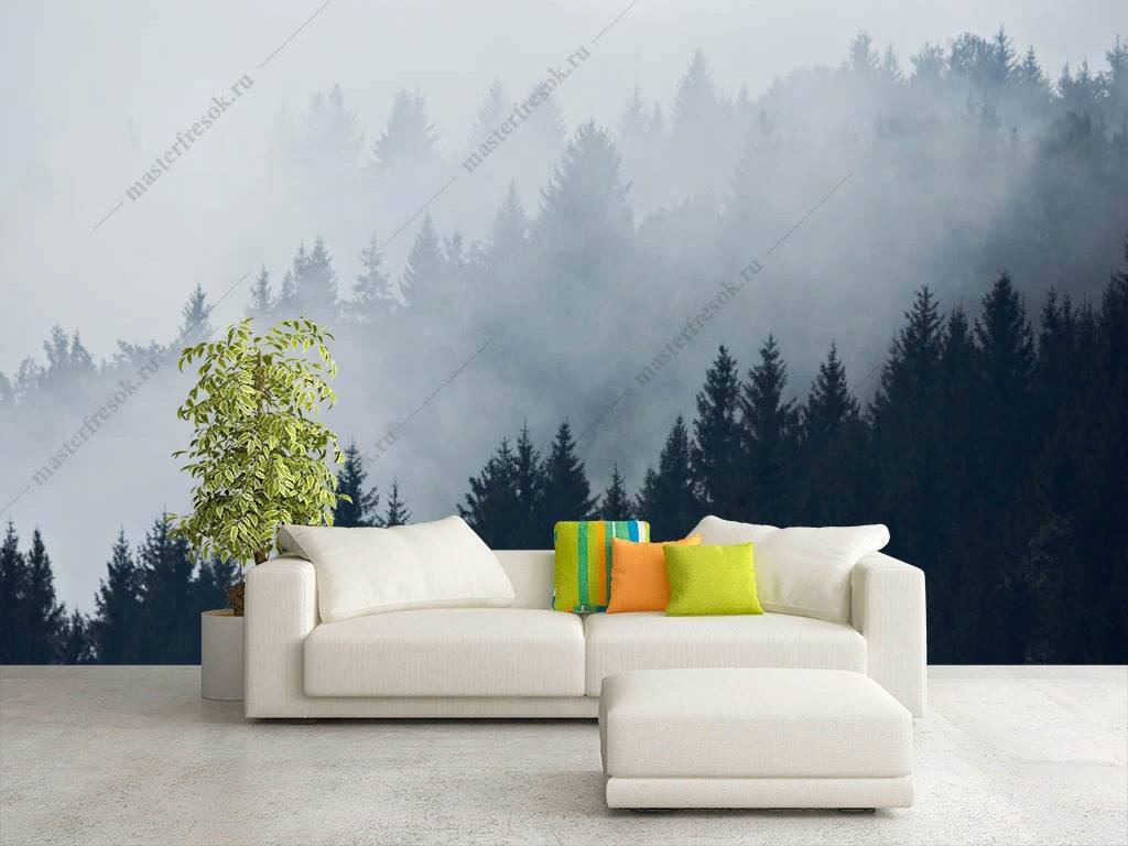 Фотообои Утро в тумане  9-1168