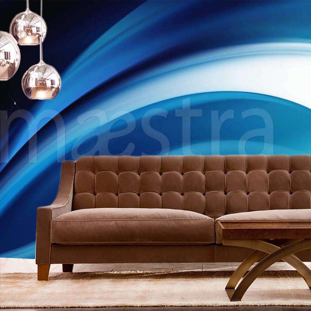 Фотообои Абстракция со светлыми кривыми  4-292