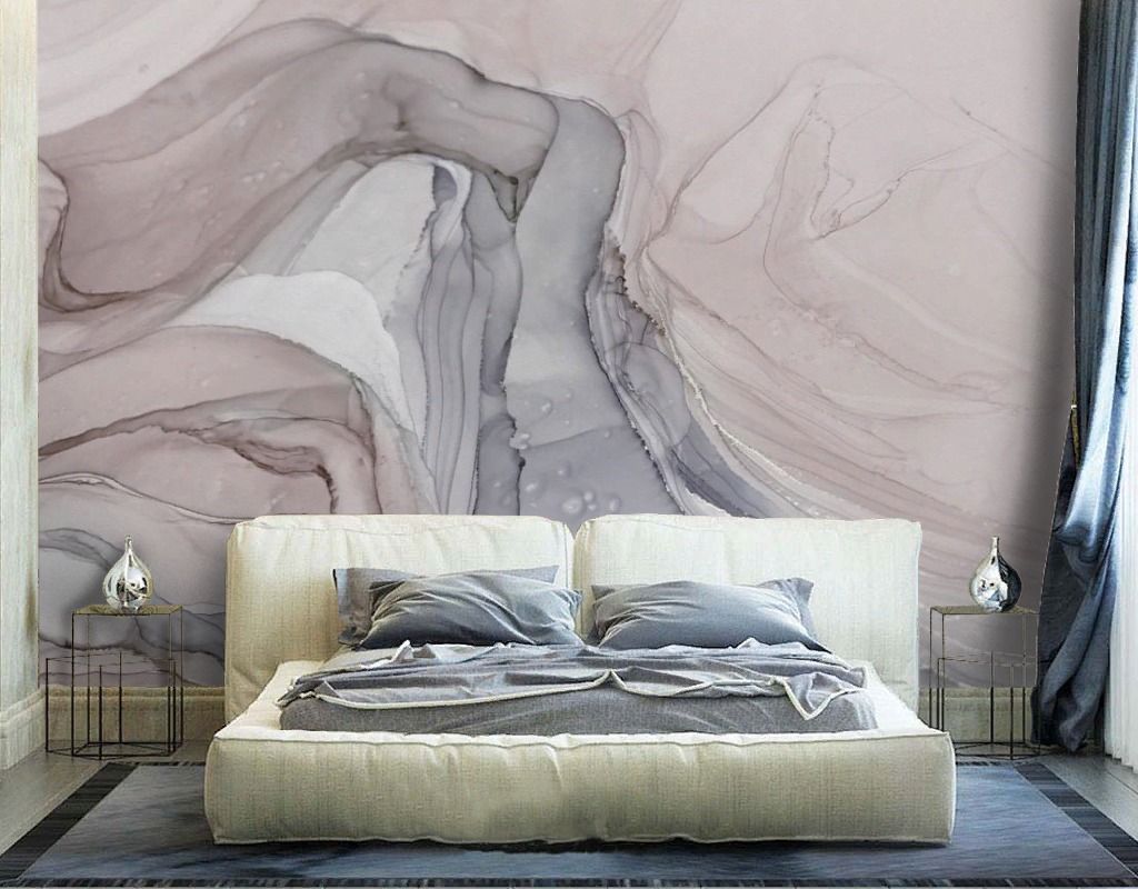 Фотообои Флюид холодный пудровый  9-2041