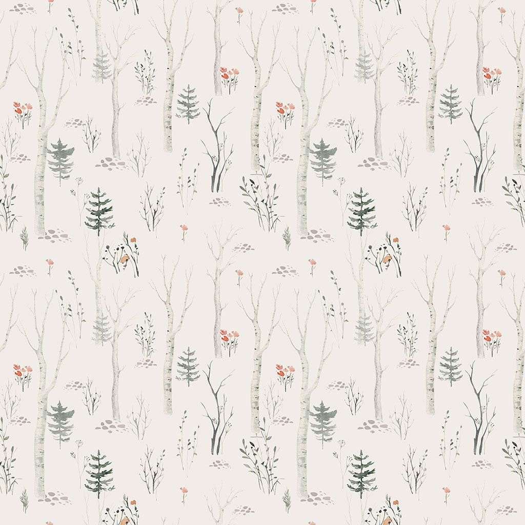 Фотообои в интерьере фоновый лес  14-222 фото