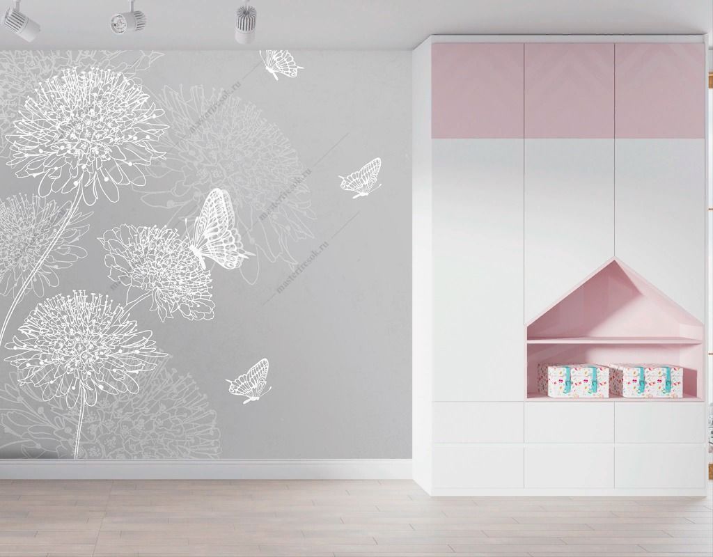 Фотообои Нежные одуванчики  12-1474