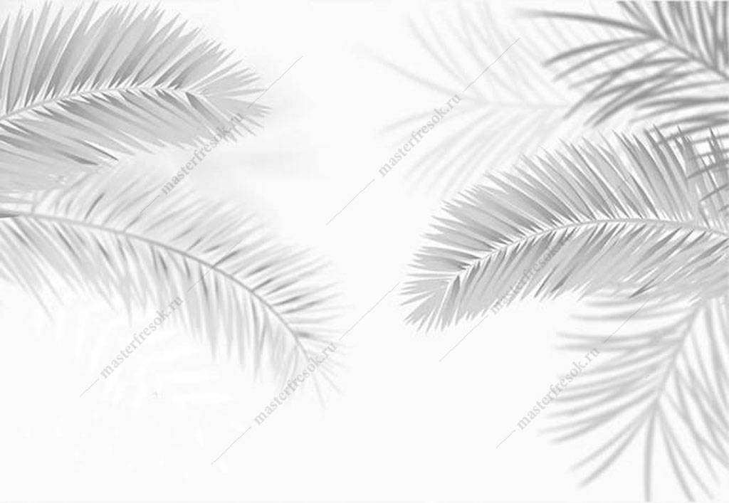 Фотообои в интерьере серые перья  16-166 фото