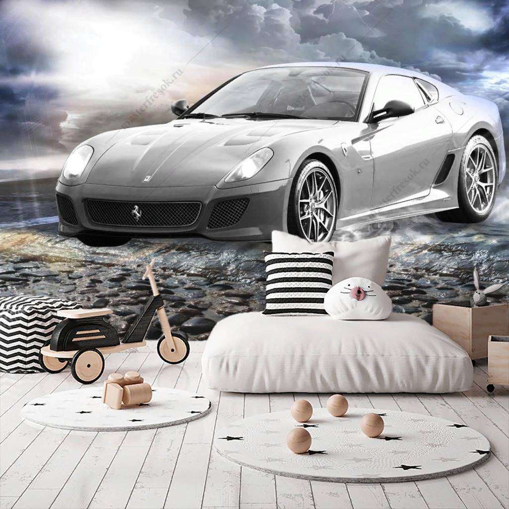 Фотообои в интерьере ferrari 599  12-1212 фото