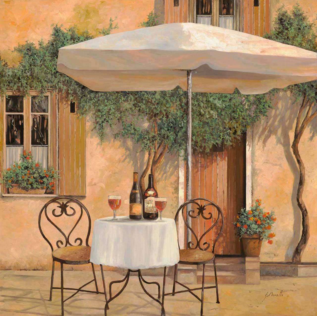 Фотообои в интерьере приятный вечер  8-045 фото