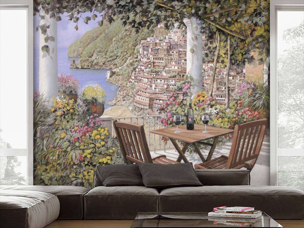 Фотообои Кафе на Сицилии  8-049