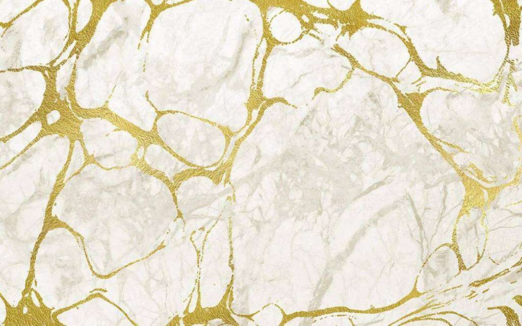 Фотообои в интерьере мрамор с позолотой  15-607 фото