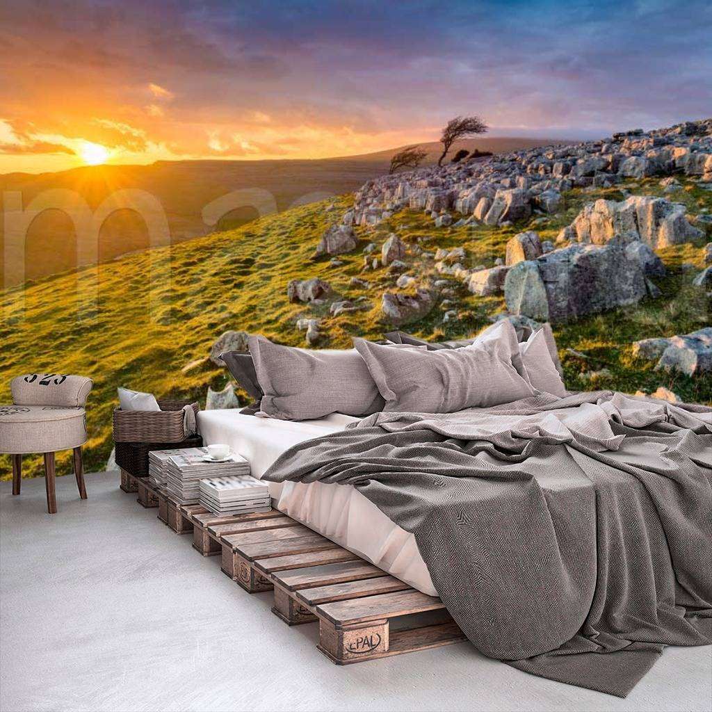 Фотообои Англия на закате  9-614