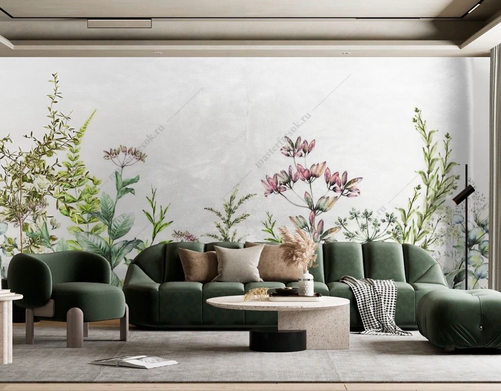 Фотообои Душистые травы  9-1725