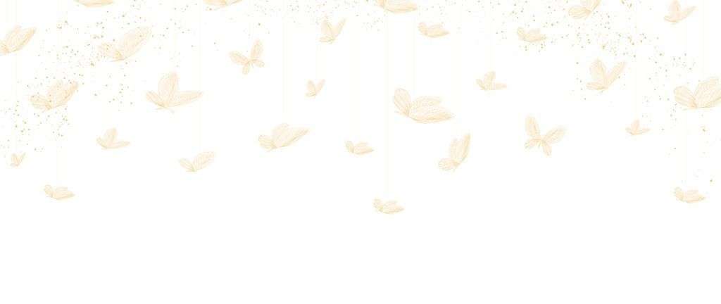 Фотообои в интерьере бабочки золотистые  9-2099 фото