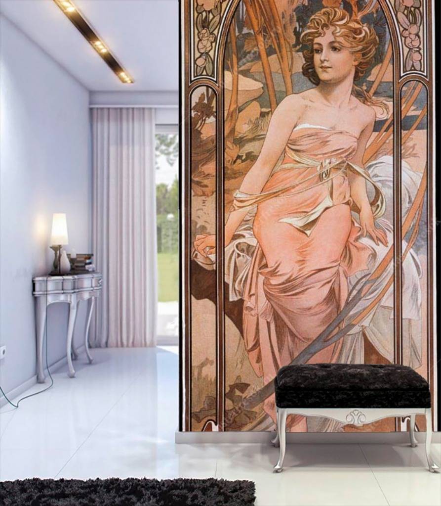 Фотообои Альфонс Мария Муха – Пробуждение  8-183