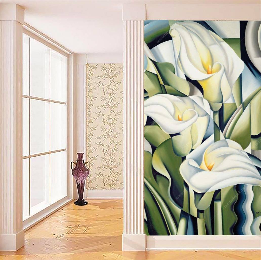 Фотообои Екатерина Абель - Кубистская Лилия  8-261