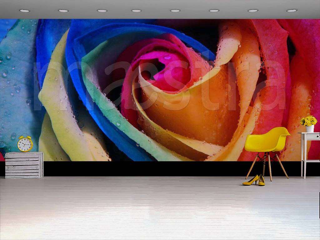 Фотообои Крупная роза  4-029