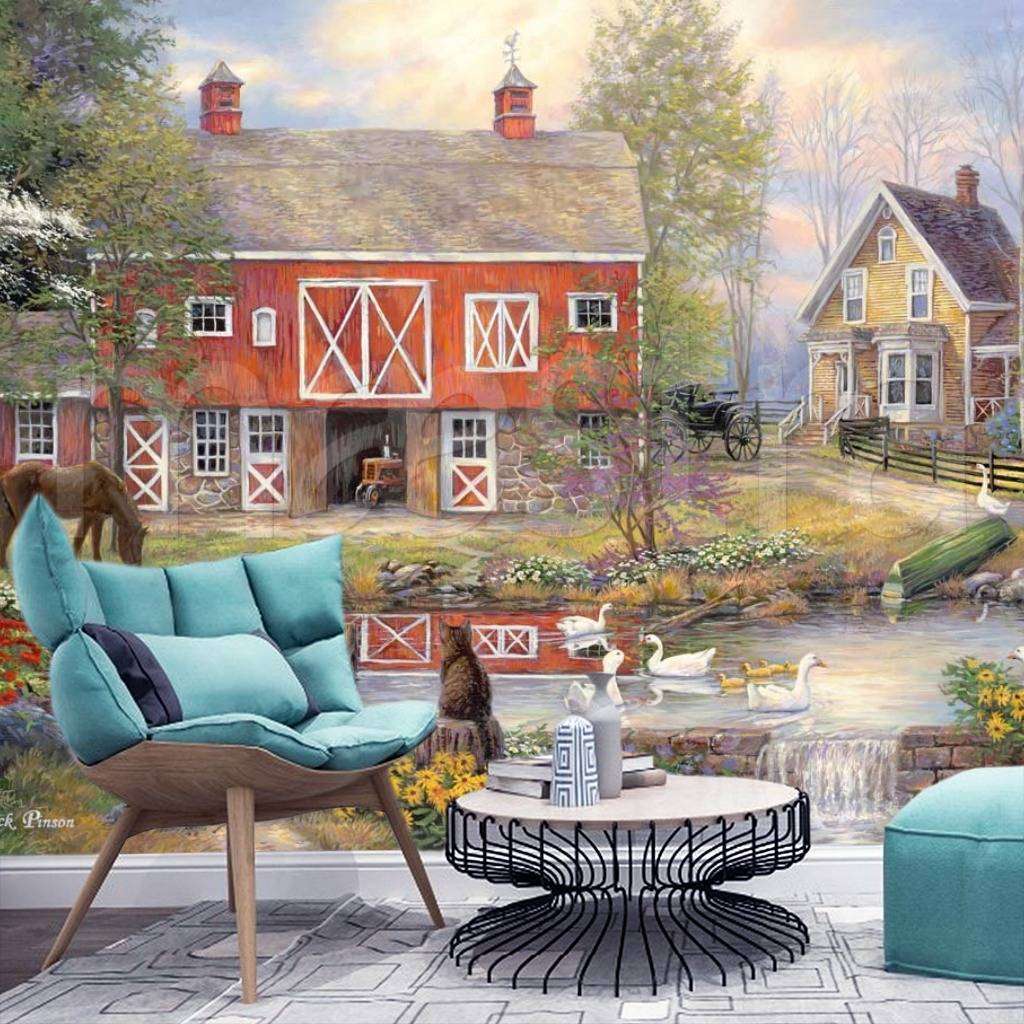 Фотообои Жизнь в усадьбе  8-139