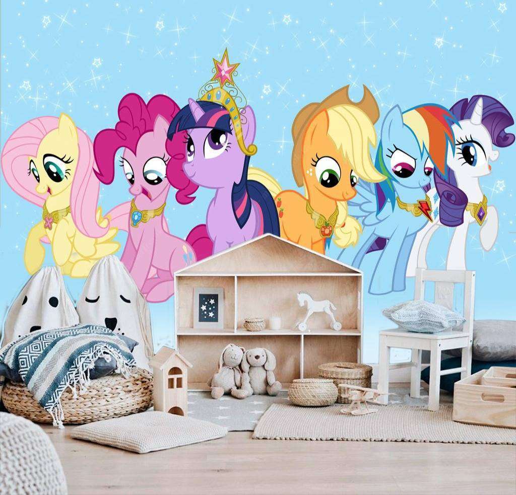 Фотообои в интерьере все литтл пони  12-613 фото