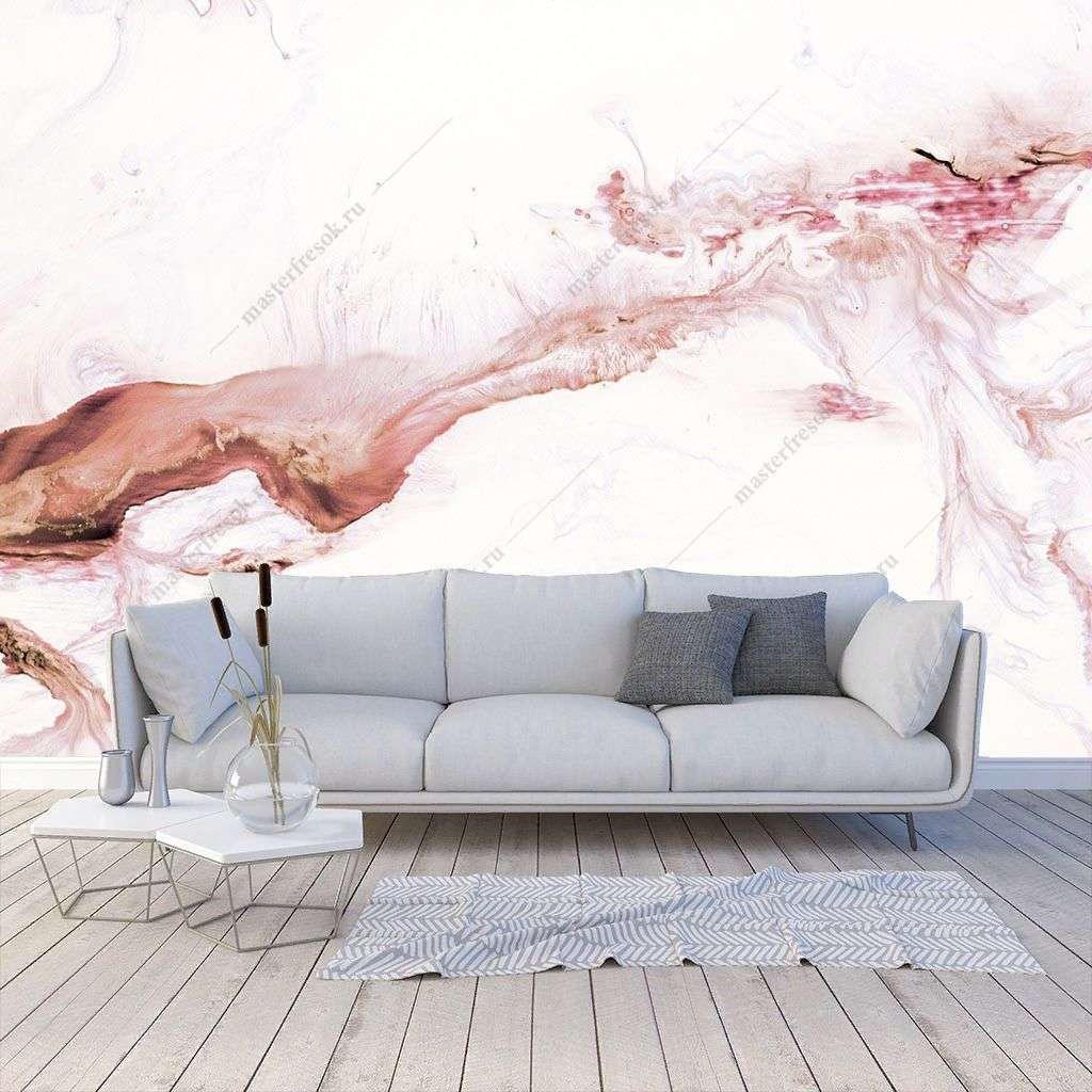 Фотообои в интерьере мраморная текстура  9-1418 фото