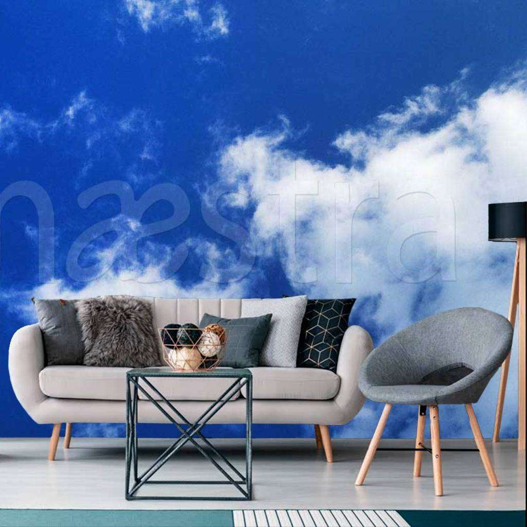 Фотообои Пространство насыщенного синее небо  9-359