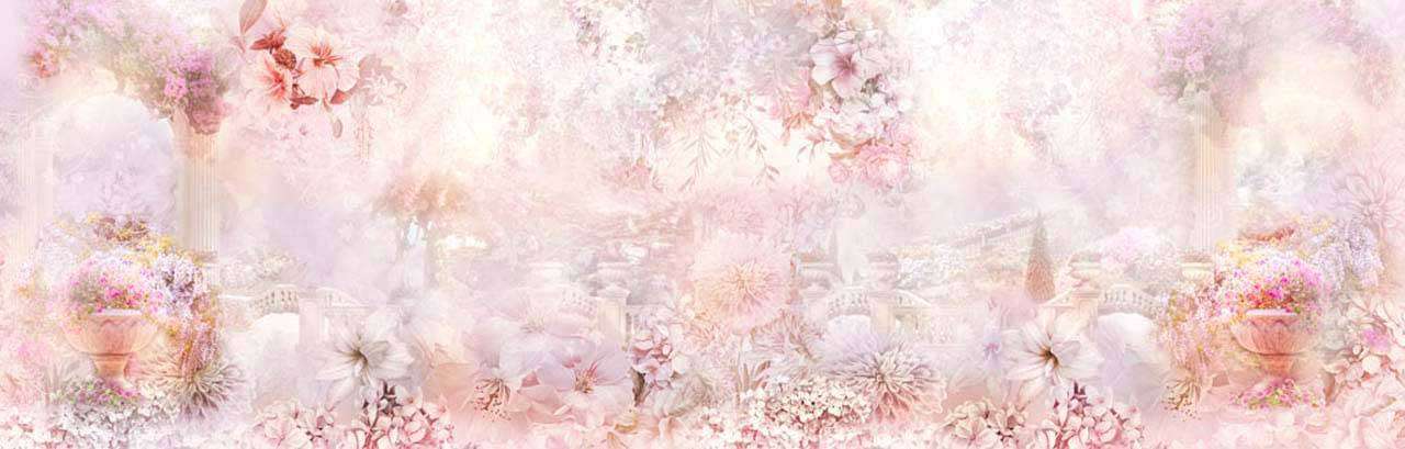 Фотообои в интерьере нежно розовый фон  13-131 фото