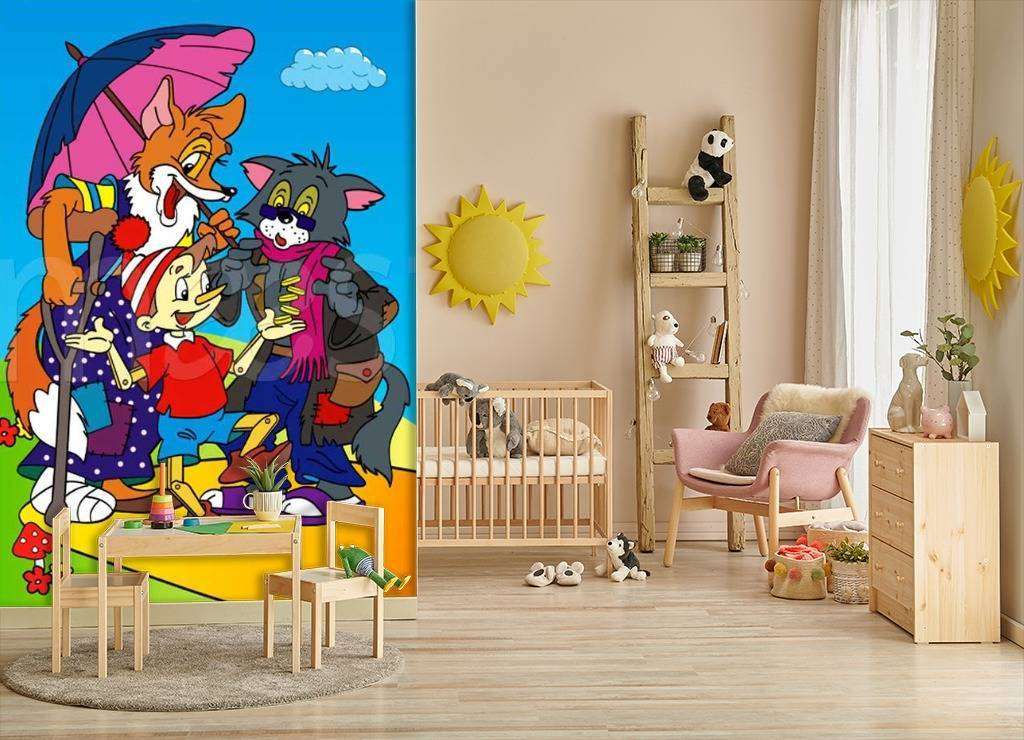 Фотообои в интерьере буратино  12-259 фото