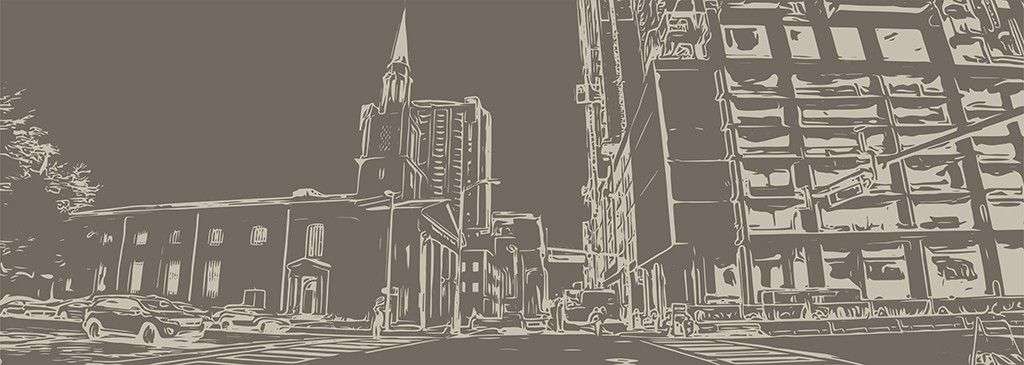 Фотообои в интерьере 3д город  9-1938 фото