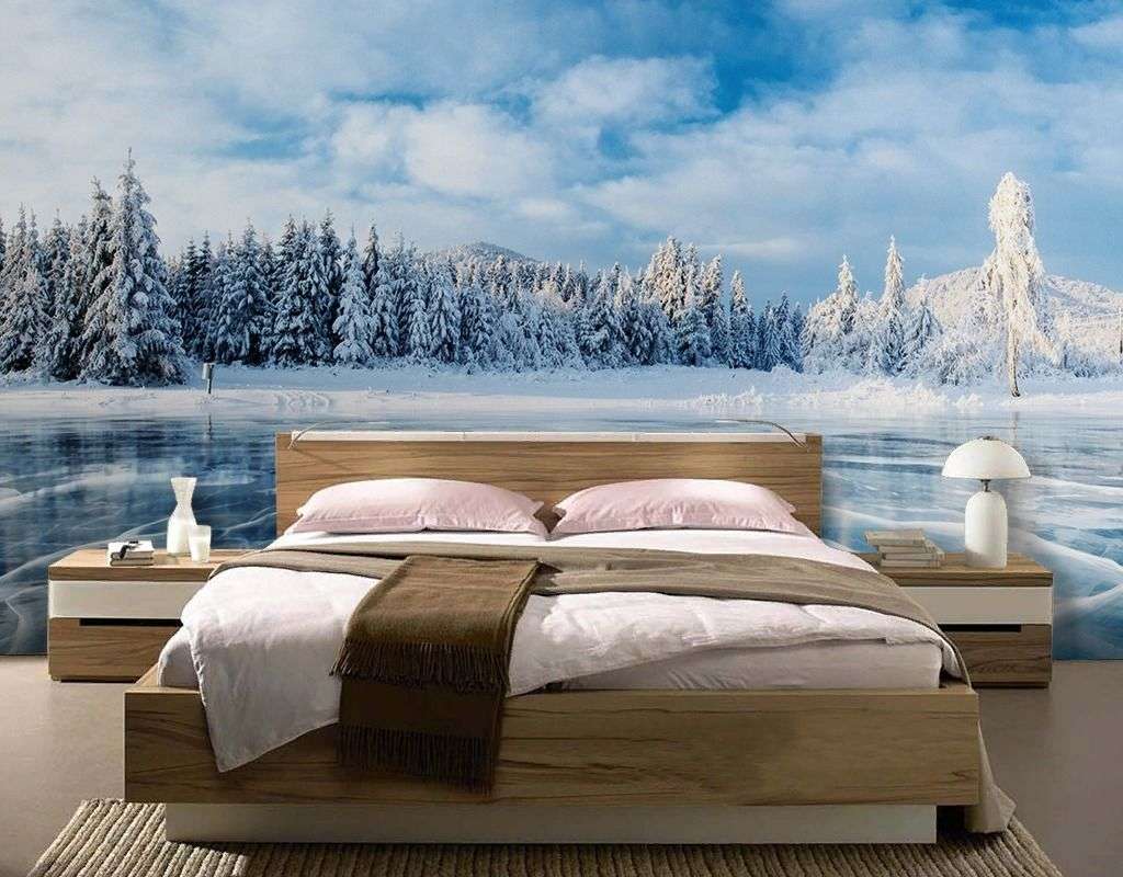 Фотообои в интерьере лед байкала  9-1970 фото