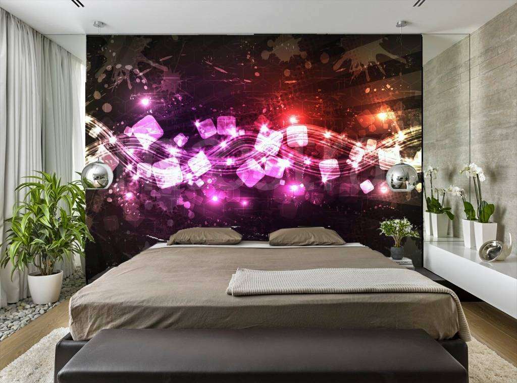 Фотообои Цветная абстракция расширяющая  4-310