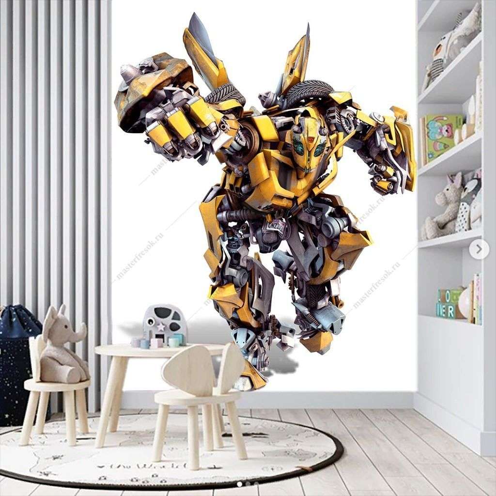 Фотообои Трансформер Шмель Бамблби  12-1301