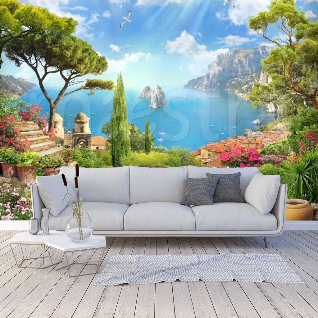 Фотообои Фантастическая набережная в солнечный день  11-119