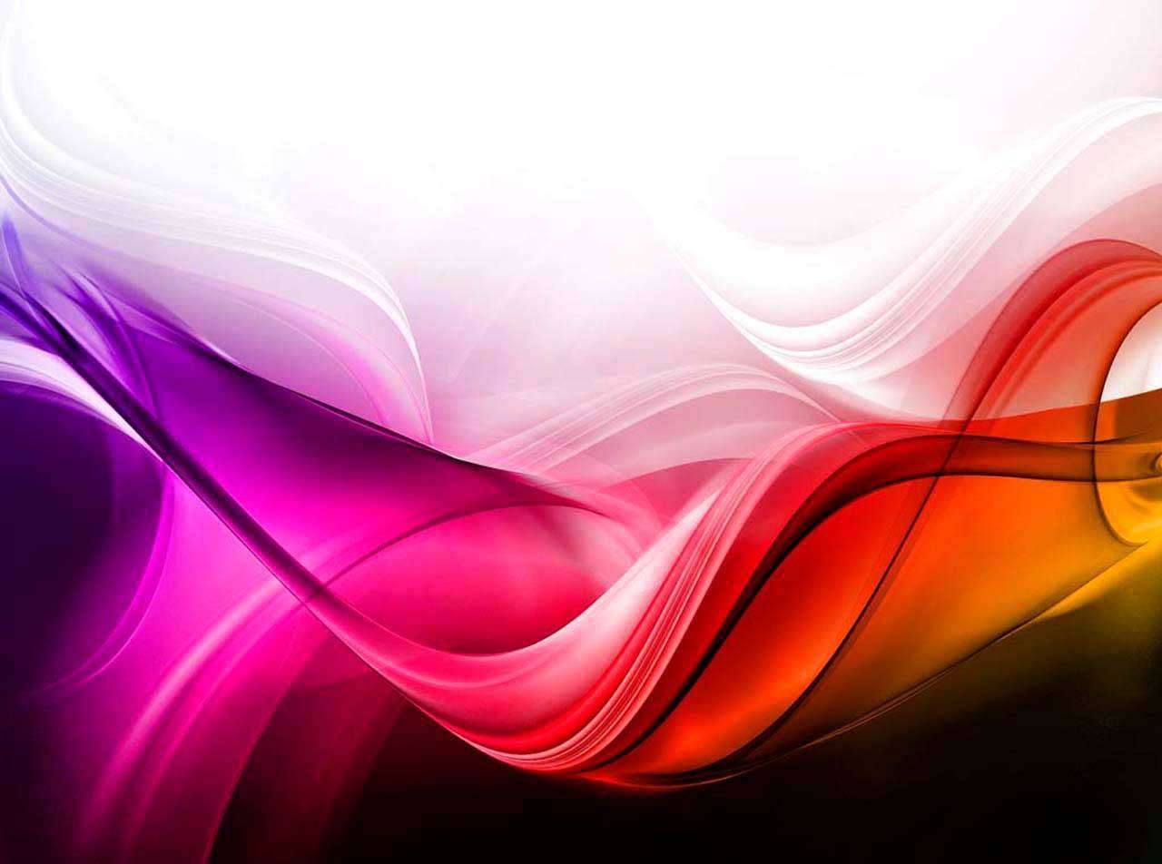 Фотообои в интерьере цветная абстракция переливы  4-299 фото