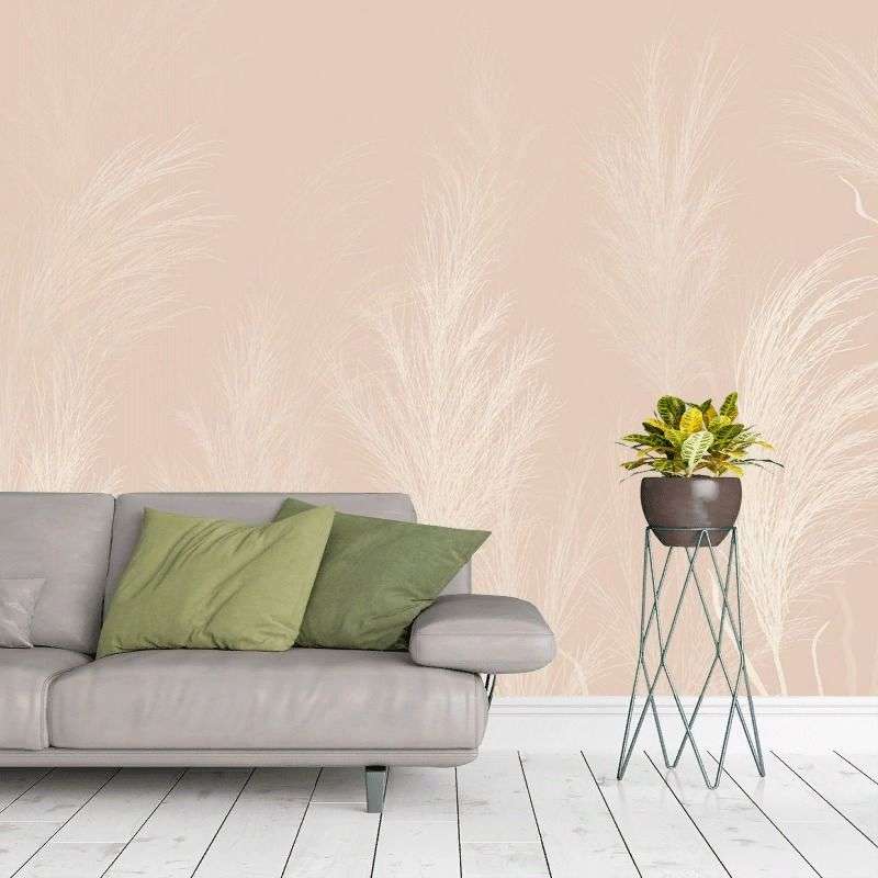 Фотообои в интерьере пушистые ветви  9-2003 фото