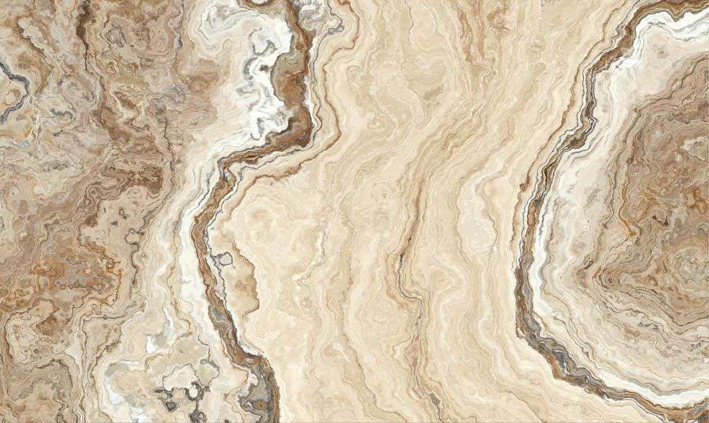 Фотообои в интерьере бежевый мрамор текстура  9-1078 фото