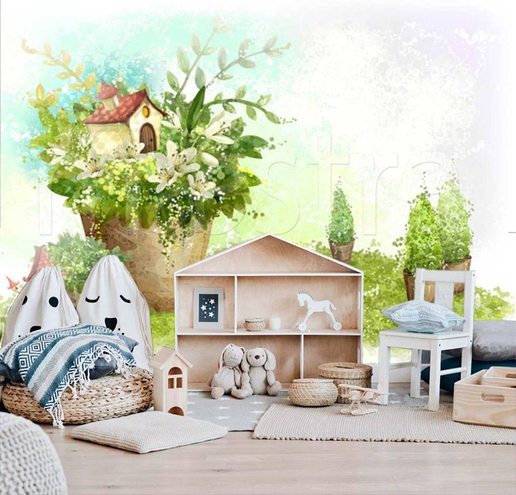 Фотообои Очаровательная полянка  12-301