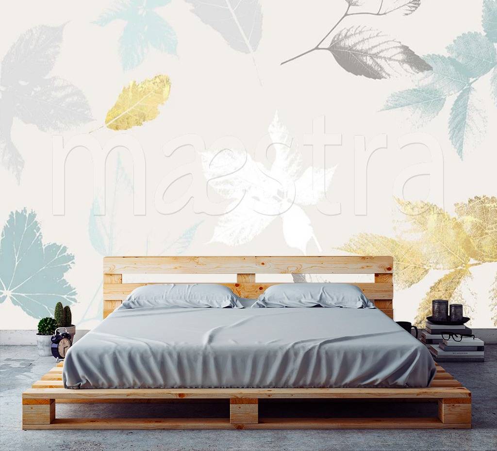 Фотообои Веточки светлые  15-513