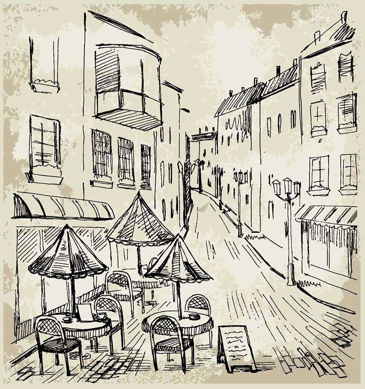 Фотообои в интерьере графический рисунок  9-132 фото