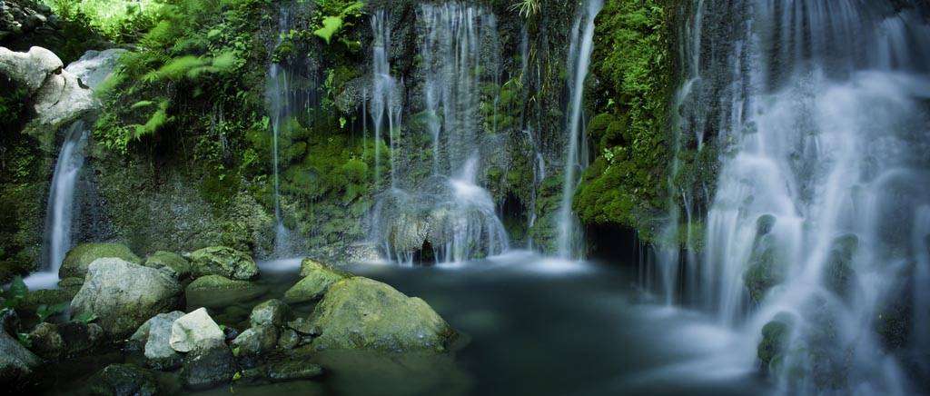 Фотообои в интерьере водопад реки кане  9-906 фото