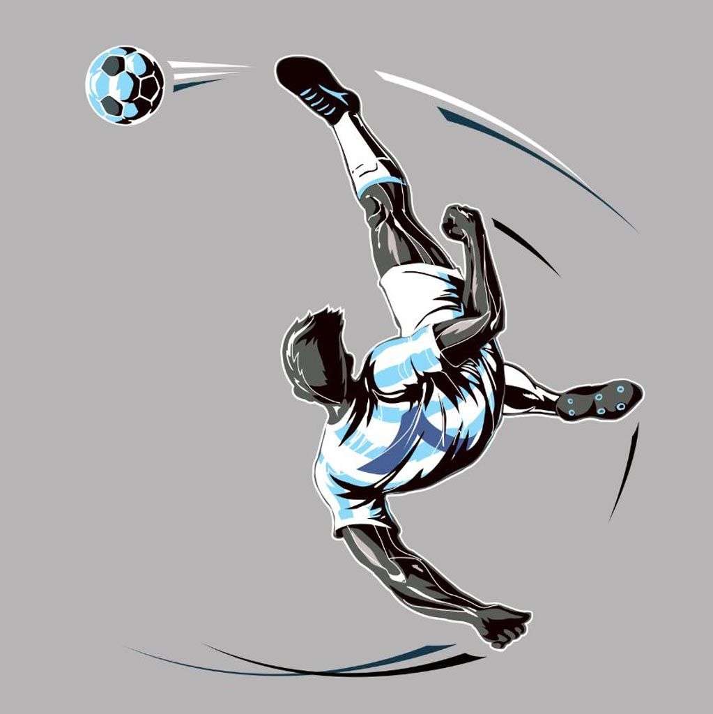 Фотообои в интерьере футболист  12-1374 фото